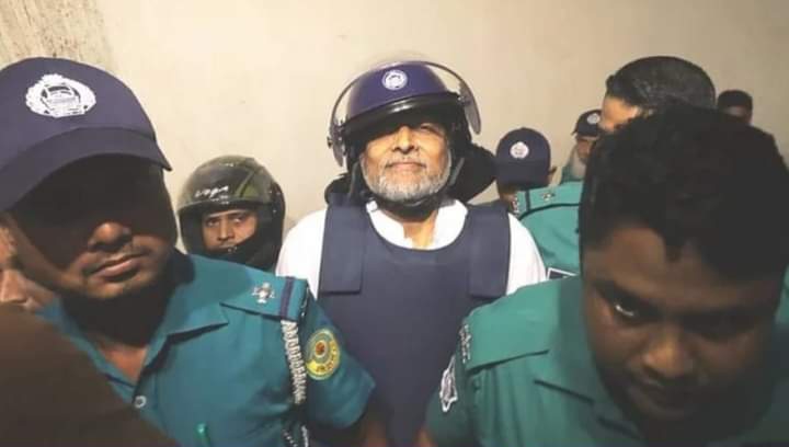 হেলমেট ও বুলেটপ্রুফ জ্যাকেট পরিয়ে সাবেক এমপি লতিফকে আদালতে