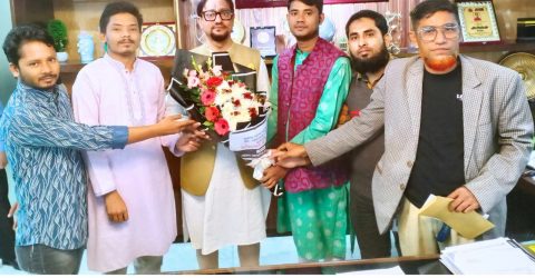 চসিক মেয়রের সঙ্গে চট্টগ্রাম সাংবাদিক সংস্থার নেতৃবৃন্দের সৌজন্য সাক্ষাৎ
