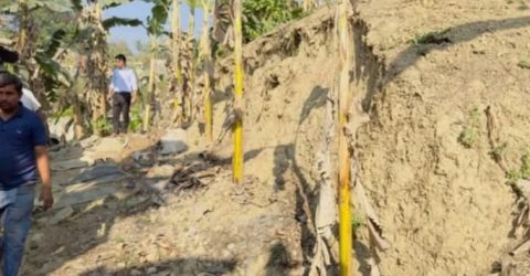 পাহাড়ের অবৈধ স্থাপনা উচ্ছেদ চট্টগ্রাম নগরীতে