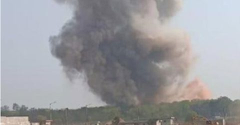 ভারতে অ’স্ত্র কারখানায় ভয়াবহ বিস্ফোরণ